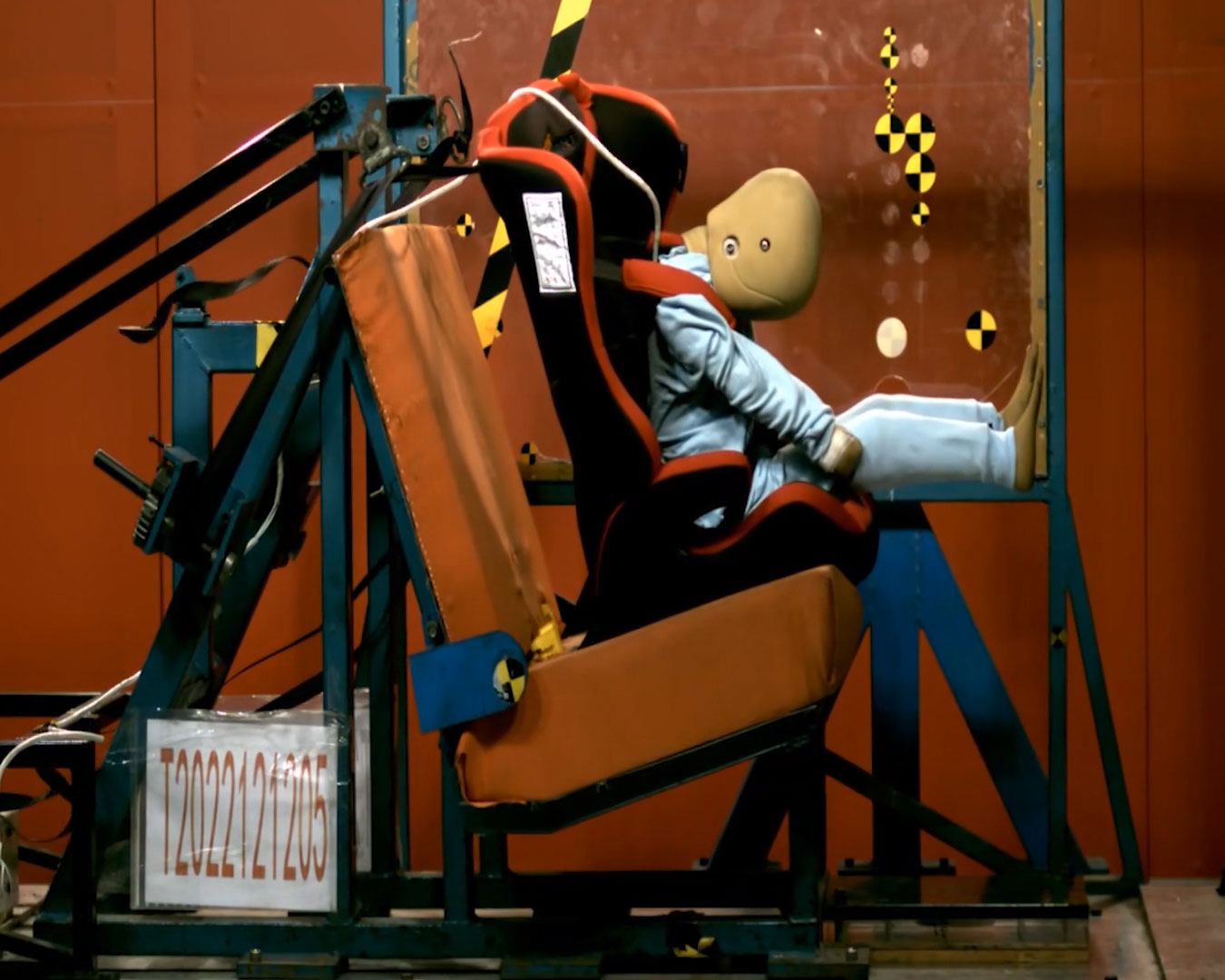 臺(tái)車碰撞測(cè)試觀測(cè)