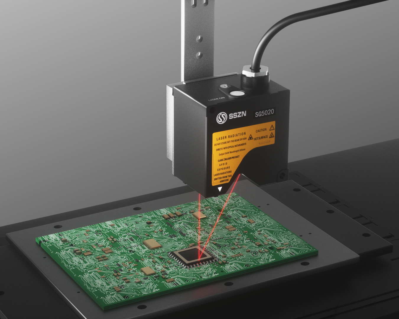 PCB板高度及變形檢測 PCB板高度及變形檢測